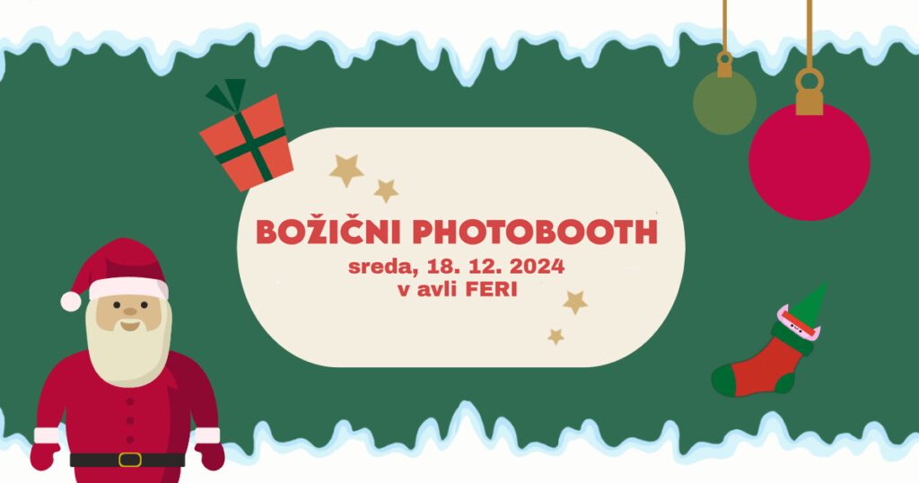 Božični Photo Booth 2024