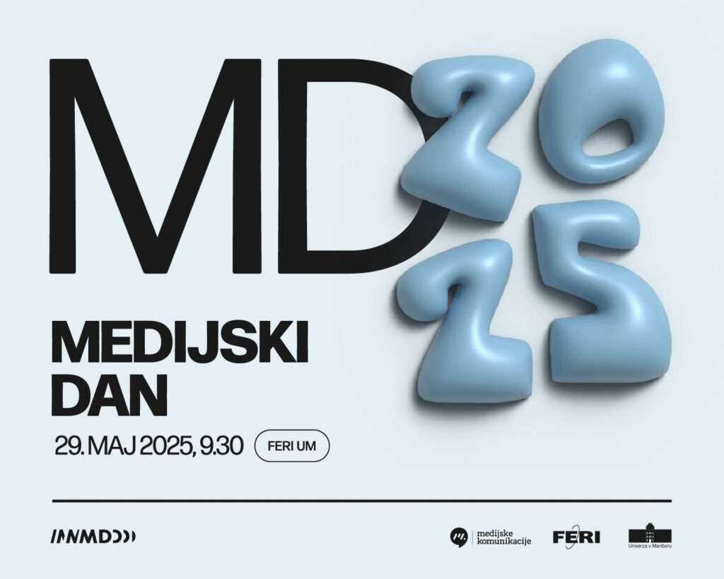 Grafika z napisi. Medijski dan 2025