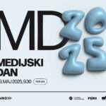 Grafika z napisi. Medijski dan 2025