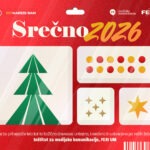 Srečno 2026 — Naj bo prihajajoče leto kot to božično drevesce: unikatno, kreativno in ustvarjeno po vaših željah. Inštitut za medijske komunikacije