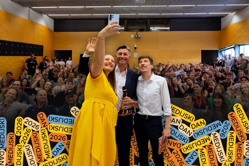 Ana Vogrin, Borut Pahor, Miha Fekonja